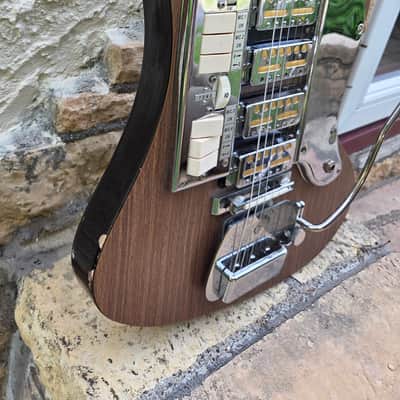 Teisco SD4L 1963-1964 refretted gold foil pickups Tiesco SS4L image 7