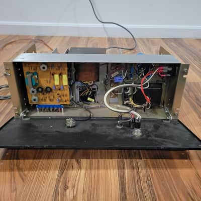 Vintage Altec Lansing  100 watt power amp 1594C 80's Black image 2