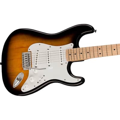 Squier by Fender Sonic Stratocaster Electric Guitar, 2-Color Sunburst image 10
