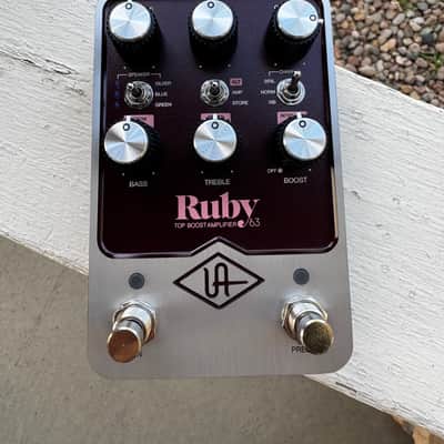 Universal Audio Ruby ’63 Top Boost Amplifier 2022 - Present - Ruby / Silver image 1