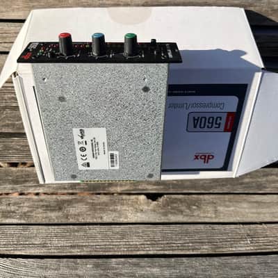 dbx 560A 500 Series Compressor / Limiter Module 2010s - Black imagen 4