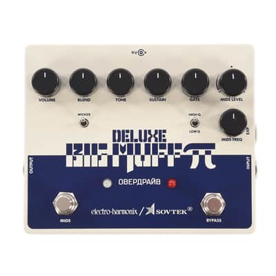 JHS Electro-Harmonix Triangle Big Muff Reissue with 
