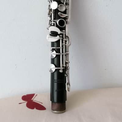 Clarinet Klingson/ Karl Hammerdchmidt Sohne Burgau Schwaben Bb oehler vintage image 8