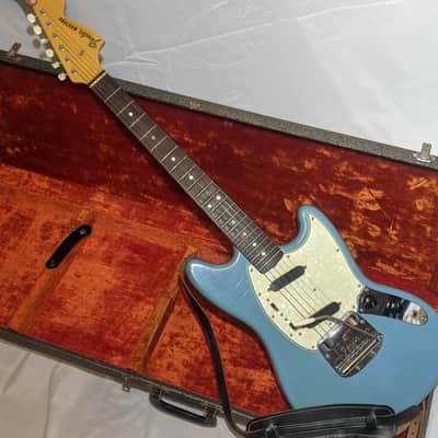 Fender Mustang 1965 - Daphne Blue image 3