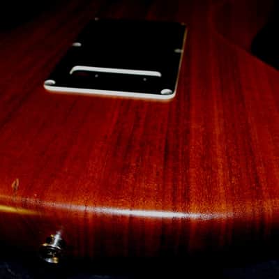 J. K. LADO WENGE STRAT 2002 WENGE. ONLY ONE BUILT. A MAJESTIC GUITAR. GREAT SOUND AND HIGH QUALITY. image 19