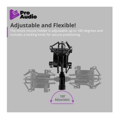 FocusProAudio Basic Microphone Shock Mount for 48-53mm Microphones imagen 4
