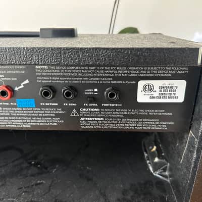 Marshall MG MG100HDFX 2-Channel 100-Watt Solid State Guitar Amp Head 2004 - 2008 - Black image 7