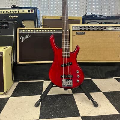 Arbor 5 string bass Red Jazz style image 2