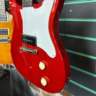 Epiphone USA Coronet Vintage Cherry 2022 Electric Guitar image 5
