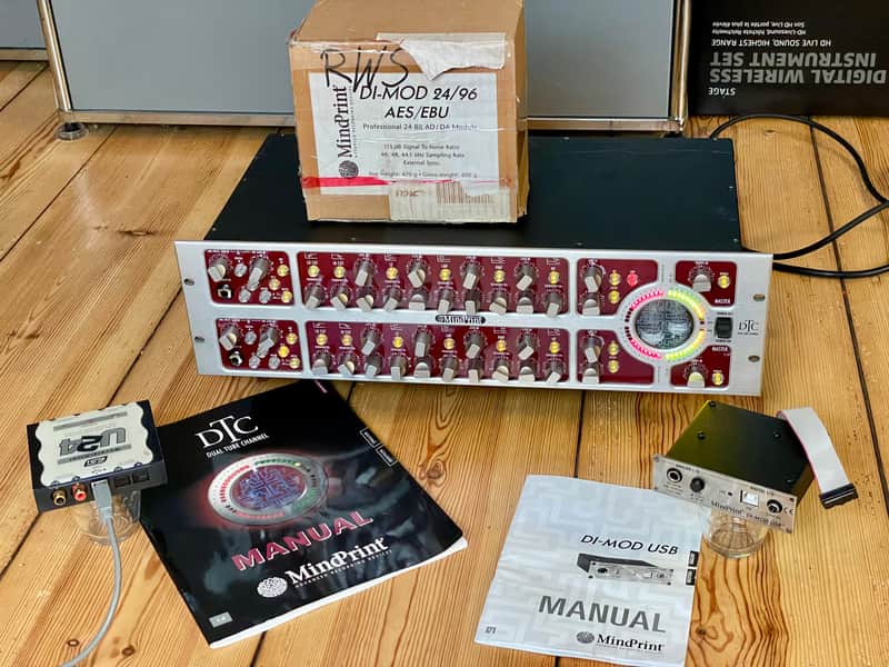 HighEnd! MindPrint DTC Dual Tube 2-Channel Class-A Mic Preamp + Digital Option image 1