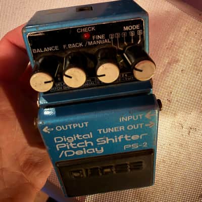 Boss PS-2 Digital Pitch Shifter/Delay (Blue Label) 1987 - 1992 - Blue image 7