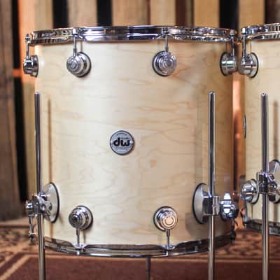 DW Collector's Standard Maple Natural Satin Oil Drum Set - 22,10,12,14,16 - SO#1444896 image 7
