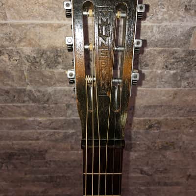 Hensel Minerva pre-war 1930s parlour guitar. made in Canada. UPDATED DETAILS IN AD. image 4