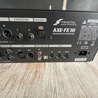 Fractal Audio Axe-FX III Mark II 2020 - Present - Black image 4