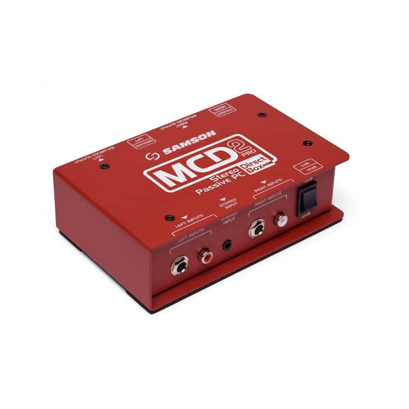 Samson MCD2 Pro Stereo Computer/DJ Direct Box image 1