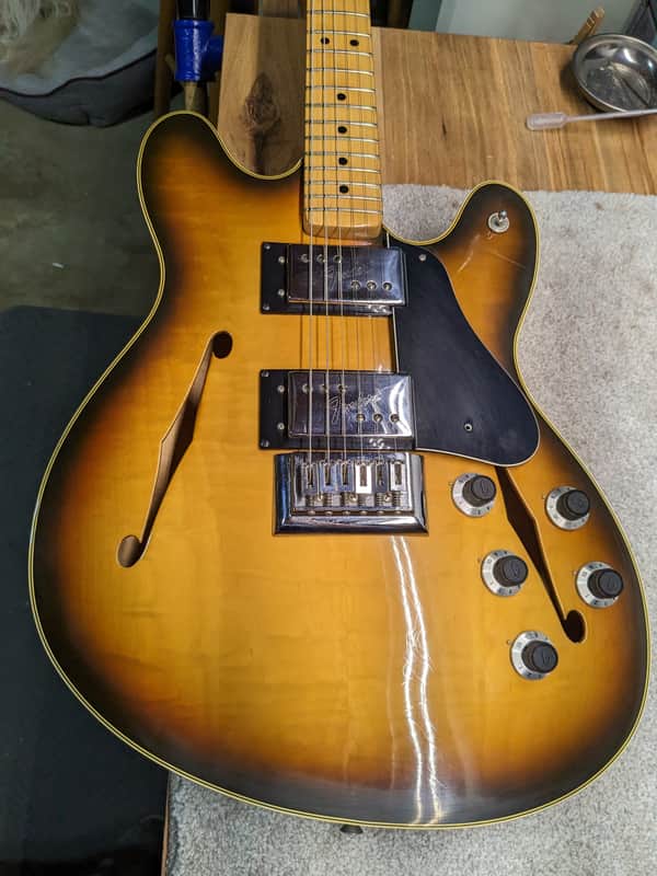 Fender Starcaster 1976 Tobacco Sunburst
