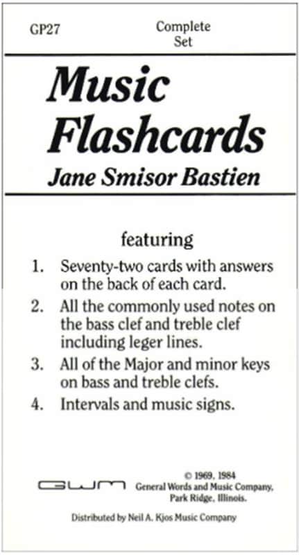 Bastien Flash Cards image 1