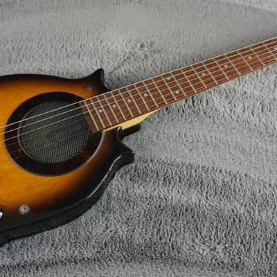 Morris Sound Circus Series Amplified Travel Guitar Japan Tobacco Burst image 4