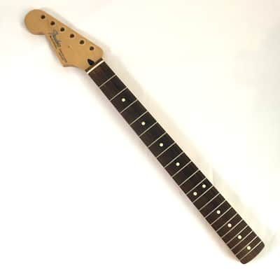 Vintage Fender Lefty Standard Stratocaster Neck 2001 Relic Strat Rosewood + Upgraded American Vintage Bone Nut image 1