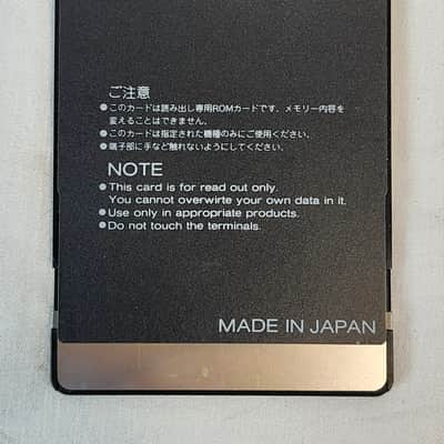 Roland SN-U110-11 Sound Effects PCM Data Card for U-110, U-220 MIJ image 2