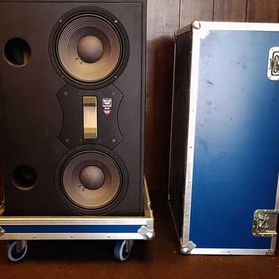 1-Pair-Stage-Accompany-Master-M57-Studio-Monitors-in-Flight-Cases-Never-Used image 2