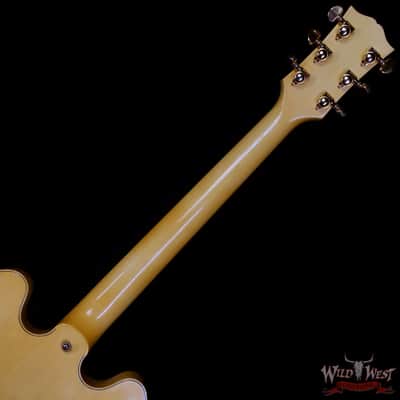 Gibson Custom Shop M2M 1959 ES-355 Reissue with Bigsby Murphy Lab Ultra Light Aged Heavy Antique White 9.00 lbs image 5