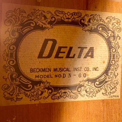 Delta DN-60 Classical Guitar 1970’s - Natural image 4