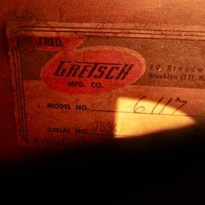 Gretsch Double Anniversary Model 6117 - 1964 - Sunburst - w/ Case image 7