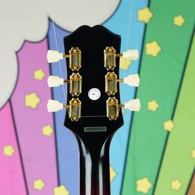 Epiphone J-200 Acoustic Guitar - Aged Vintage Sunburst Gloss image 7