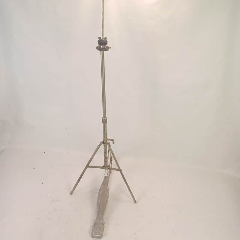 Slingerland "Krupa" Sock/Hi-Hat Cymbal Stand Pedal Vintage 50s Epic #836 Nickel image 1