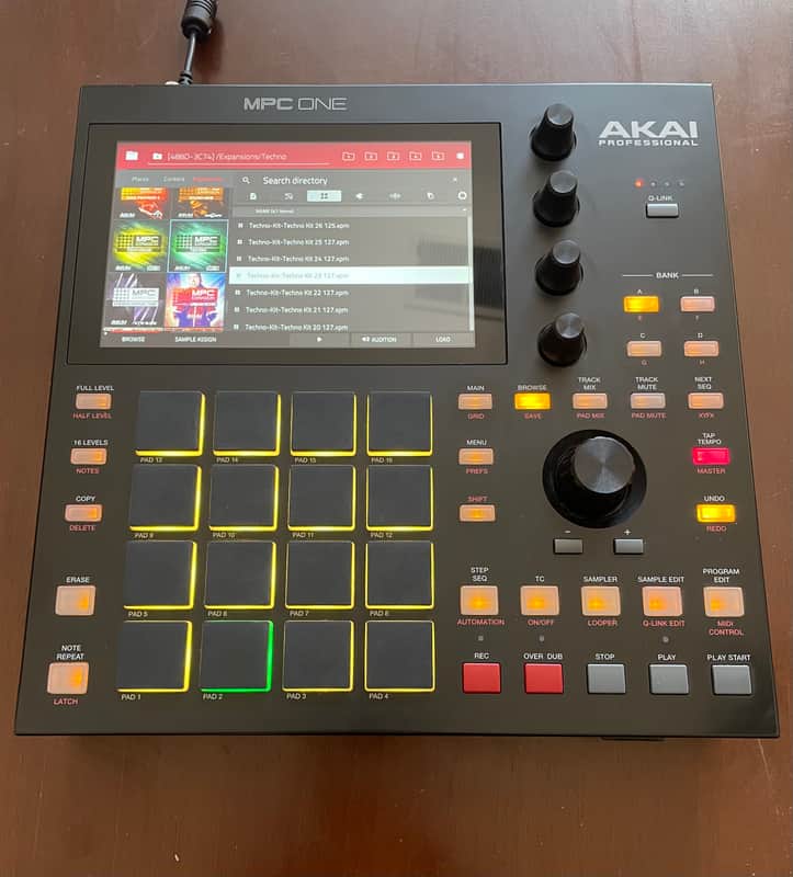 Akai MPC One Standalone MIDI Sequencer 2020 - Present - Black image 1