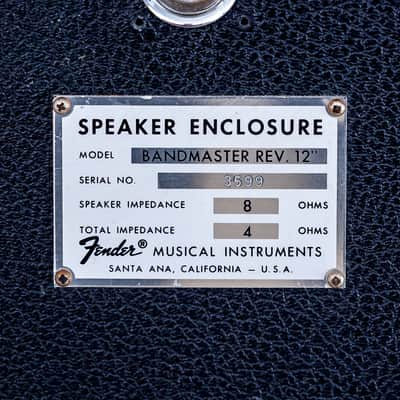 1969 Fender Bassman Drip Edge Silverface Vintage Tube Amp w/ 2x12 Cab, Fully Serviced, Black Panel AA864 image 9