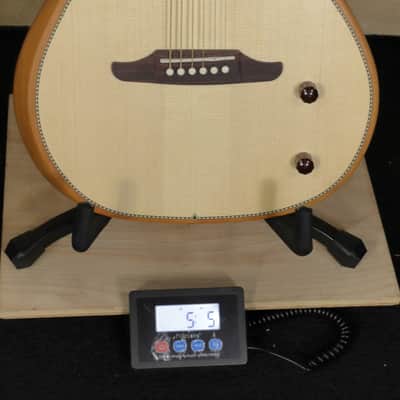 Fender Highway Series Parlor Acoustic/Electric Guitar Natural w/ Gigbag image 9