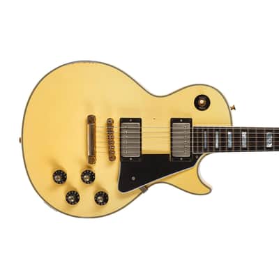 Gibson Custom Shop 74 Les Paul Custom Aged Classic White (Pre-Owned, 2019, EC+) #800039 image 2
