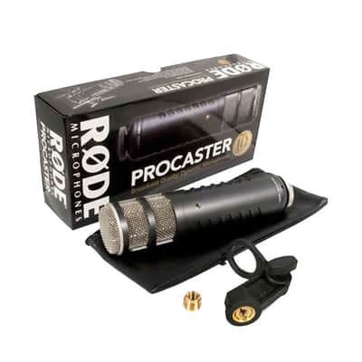 Rode Procaster Dynamic Microphone with XLR Connection with Shock Mount and Microphone Isolation Shield image 3