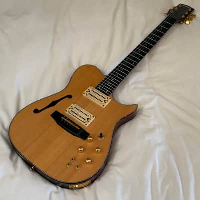 Carvin AE-185 Acoustic/Electric "Hybrid" Semi-Hollow Body - Spruce Top - Made in USA - Free Pro Setup image 13