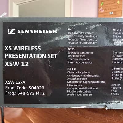 Sennheiser XSW12A Wireless Presentation Set image 14