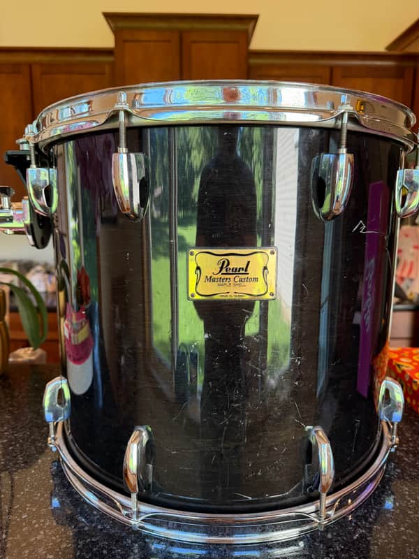 Pearl Masters Custom MMX Mid 90’s - Black Mist image 1