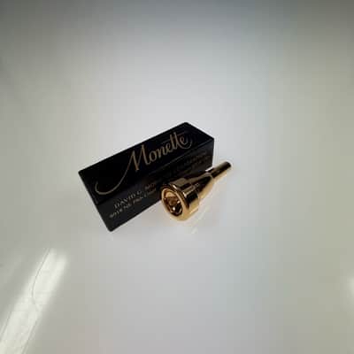 Monette trumpet mouth piece B1-5L 2010 - gold image 5