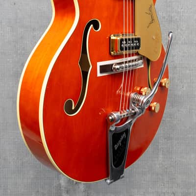 Gretsch G6120DE Duane Eddy Signature Hollow Body with Bigsby Desert Sunrise image 6