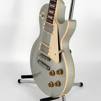 2008 Gibson Custom Shop Les Paul Standard – Silver Sparkle image 6
