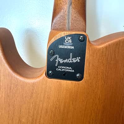 Fender Acoustasonic American Telecaster All Mahogany 2024 - Natural image 2