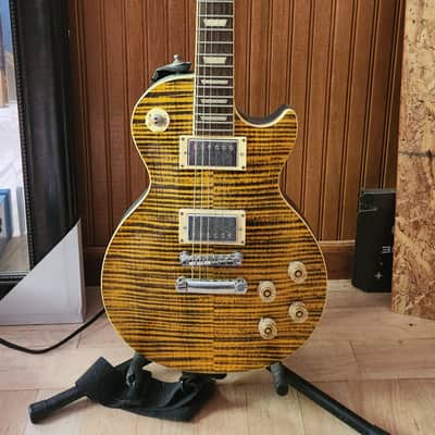 Epiphone Joe Perry Signature "Boneyard" Les Paul 2004 - 2006 - Antique Tiger Stripe image 6