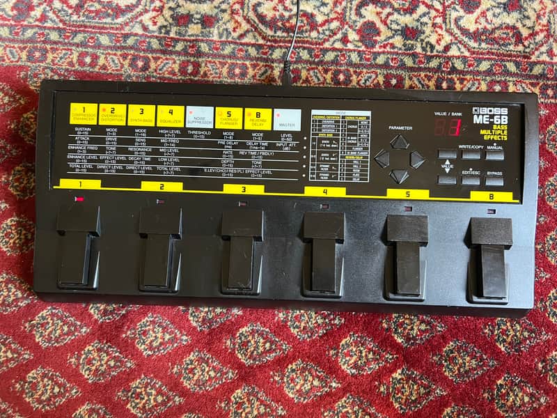 Boss ME-6B Bass Multiple Effects Pedal w/Synthesizer 1990s image 1