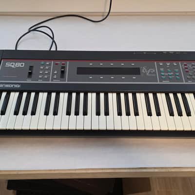 Ensoniq SQ-80 Cross Wave Synthesizer 1988 - Black