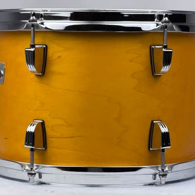 Ludwig USA 20/12/14" Neusonic Downbeat Outfit - VIDEO Satin Golden Slumbers w/ Maxwell Ludwig Rail image 13