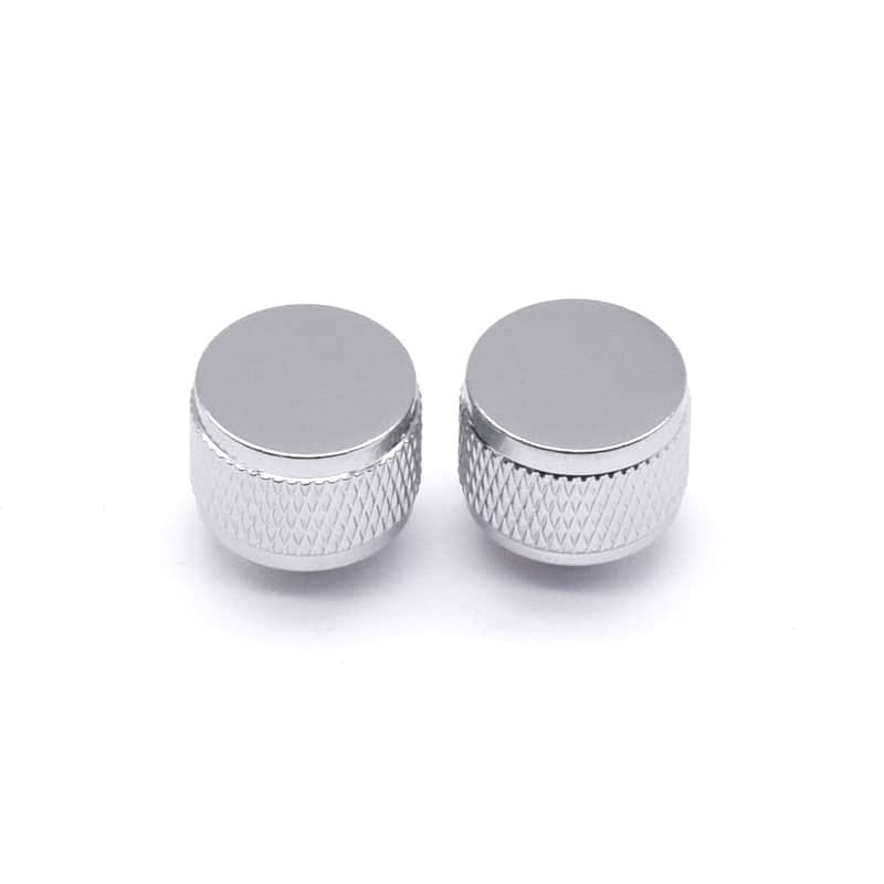 KD By AxLabs Threaded Strap Buttons (2) - Gretsch®-Style - Chrome image 1
