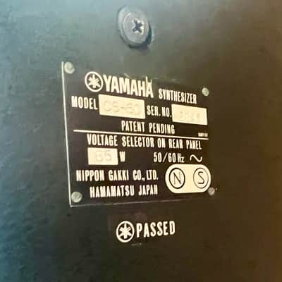 Yamaha CS-60 Polyphonic Synthesizer – Fully Serviced – Free Personal Delivery in Europe – Warranty Included image 13
