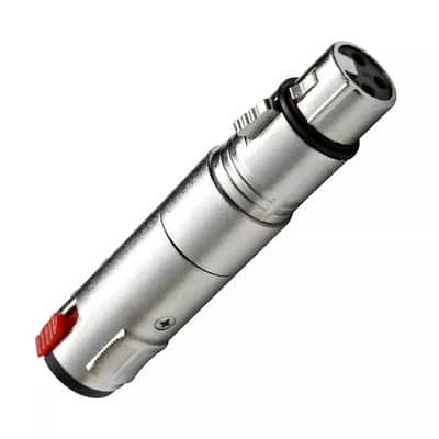 2 New Xlr Female - Stereo/Trs 1/4" Female Cable Adapter image 2