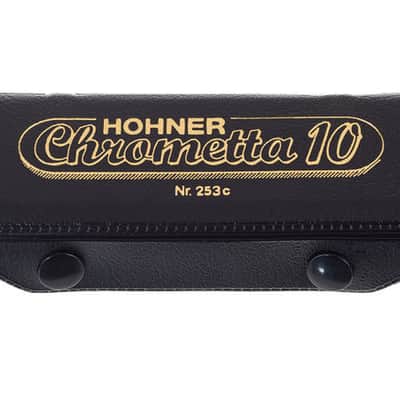 Immagine Hohner Chrometta 10 Chromatic Harmonica - Key of C - 8